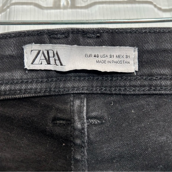 Zara Slim Fit Black Jeans - Picture 7 of 12